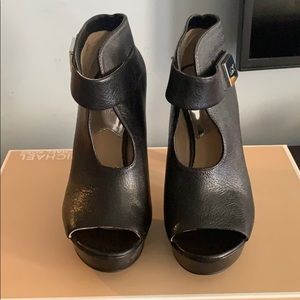 Black Michael Kors Heels - size 8